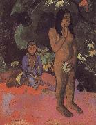 Paul Gauguin Incantation painting